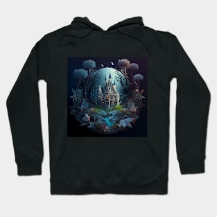 Fantasy Mythical Castle Hoodie